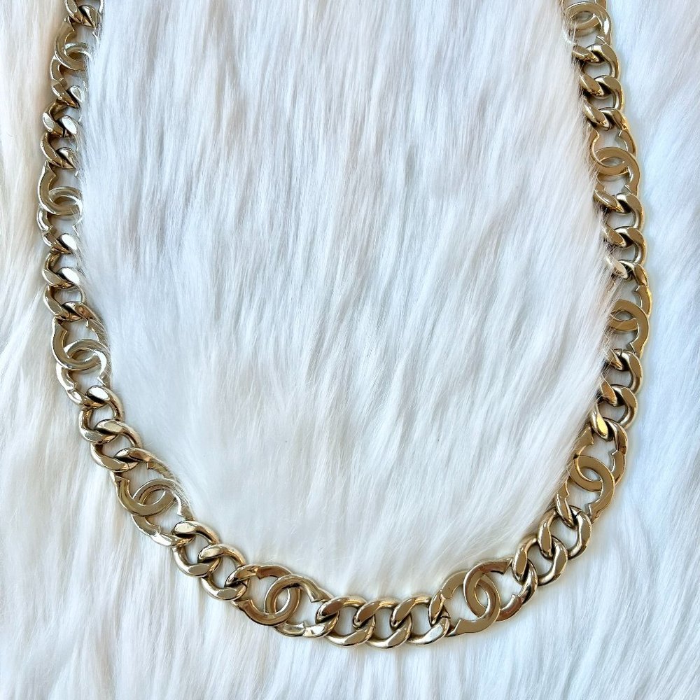 Chanel Women's Gold Belt / Mens Chain CC - Picture 4 of 12